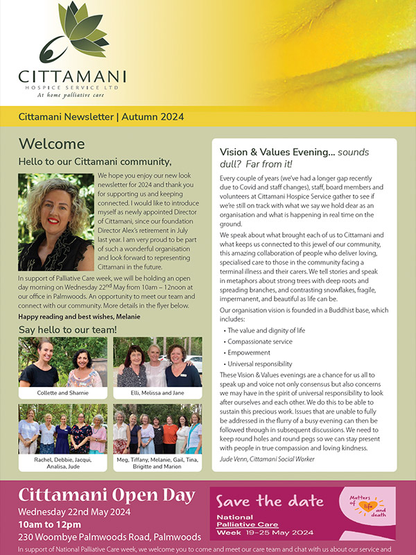 Cittamani Newsletter Autumn 2024