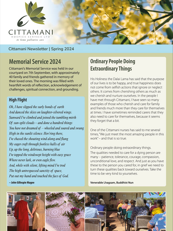 Cittamani Newsletter Spring 2024